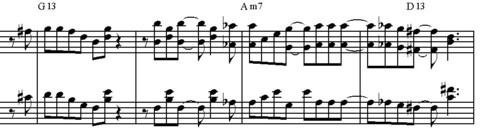 image curtis lanoue examples of 13th chords in latin music